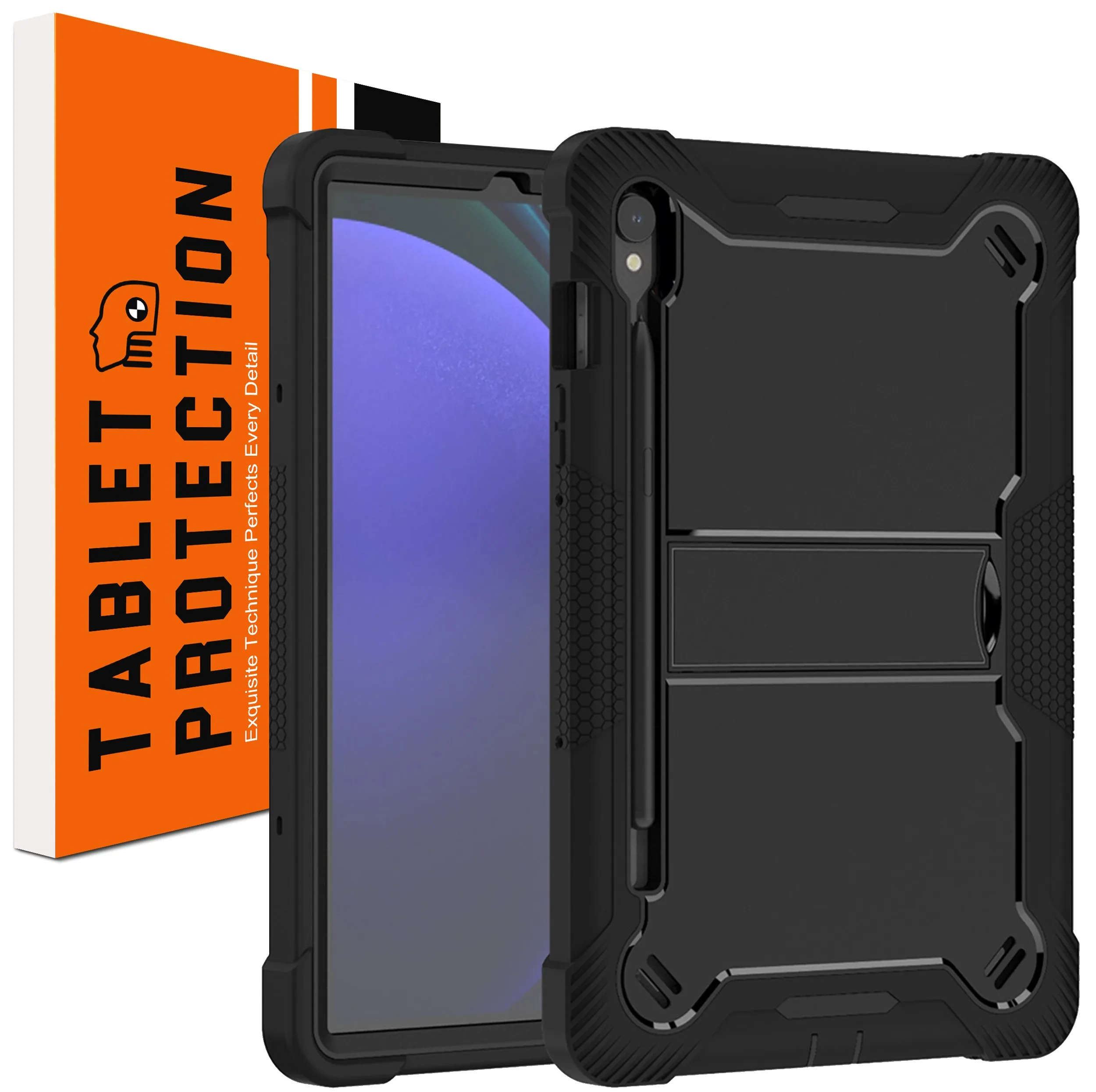 کاور سامورایی مدل Megatron مناسب برای تبلت سامسونگ Galaxy Tab S9 Plus / S9 FE Plus / X810/X816B/X818U