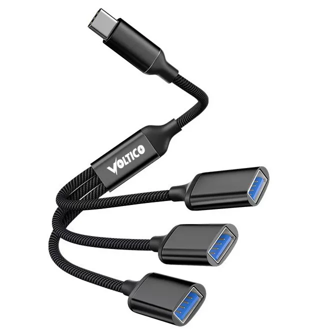 هاب 3 پورت USB-C ولتیکو مدل VTH-310C