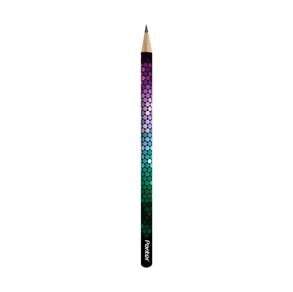 مداد مشکی پنتر مدل Chameleons کد BP113-3 بسته 12 عددی