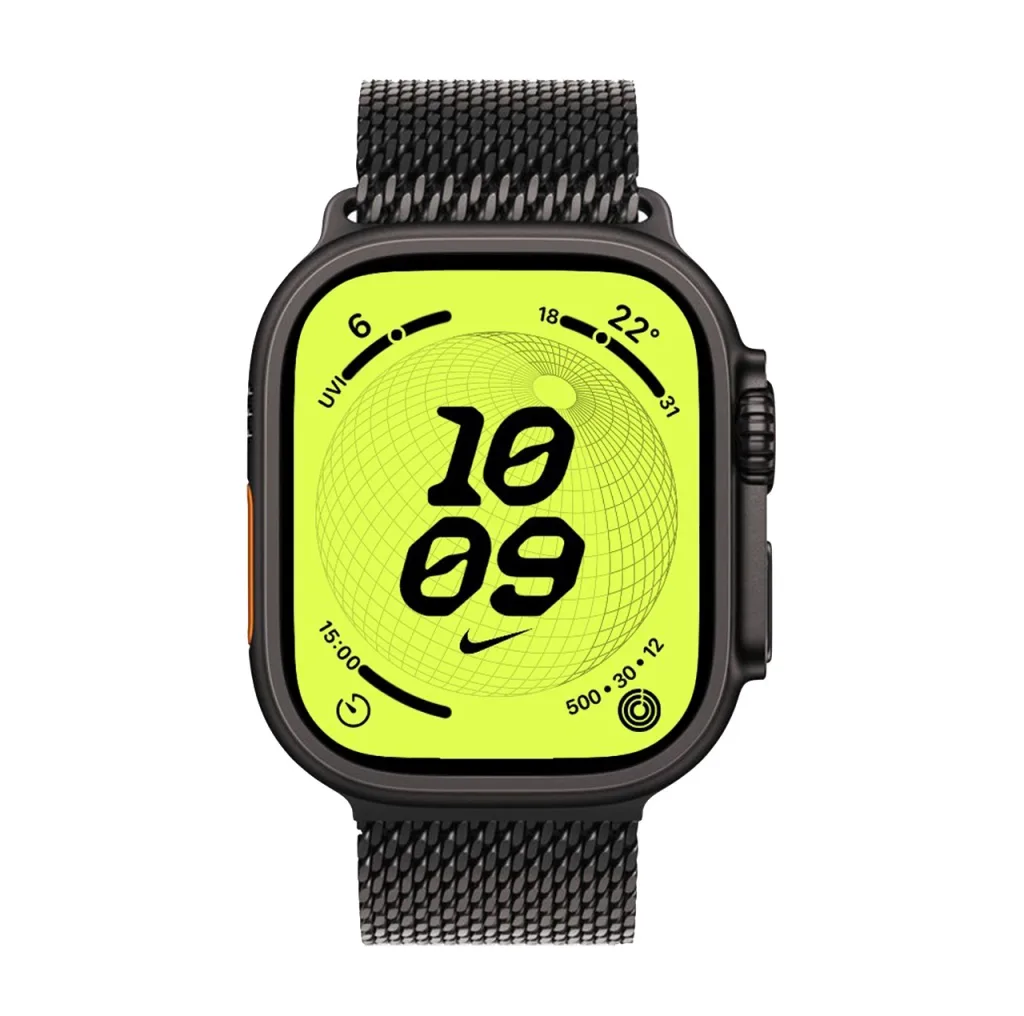 ساعت هوشمند 49 میلی متری مدل QX75 MAX با بند فلزی