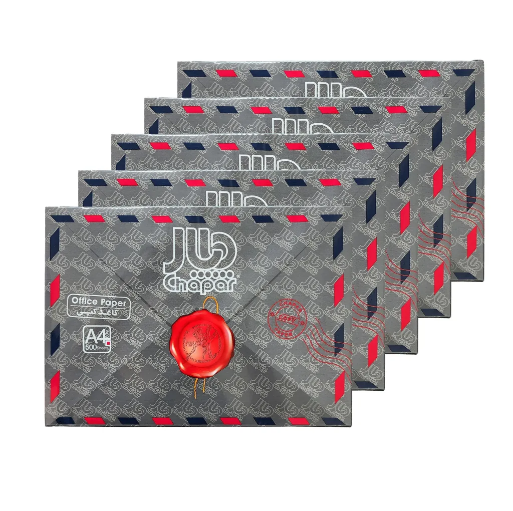 کاغذ A4 چاپار مدل 80 بسته 2500 عددی