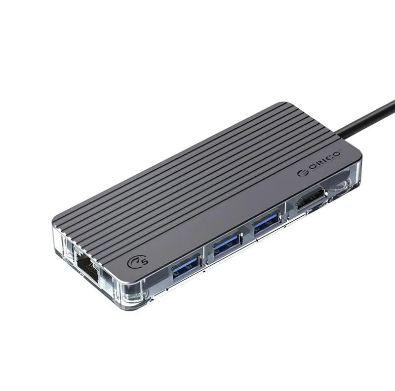 هاب ۶ پورت USB-C اوریکو مدل WB-6RJ-V1
