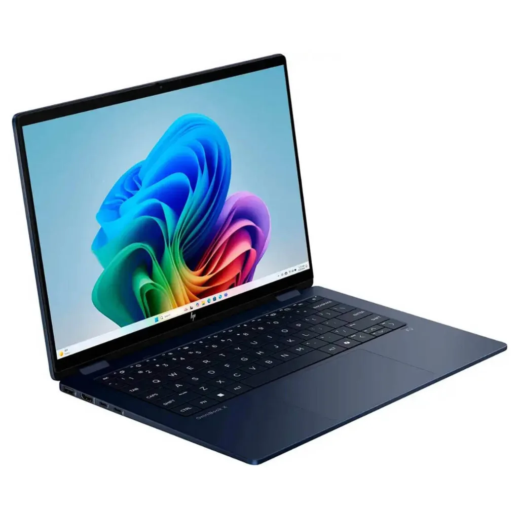 لپ تاپ 14 اینچی اچ‌ پی مدل OmniBook X Flip 14-fm0023dx-Core Ultra 7 256V-16GB LPDDR5X 8533MHz-1TB SSD-Touch-Backlit-W