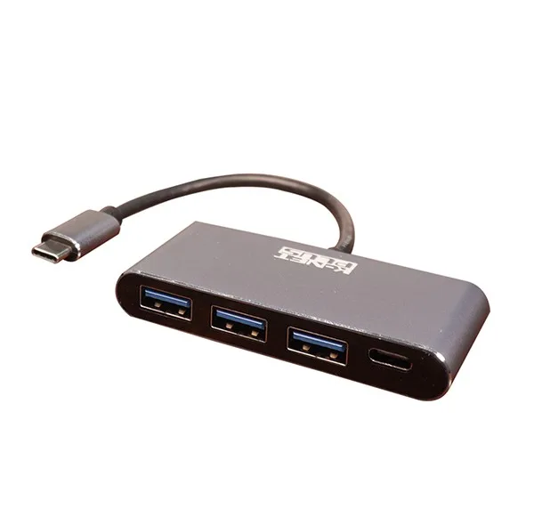 هاب 4 پورت USB-C کی نت پلاس مدل KP-HUCMH3102