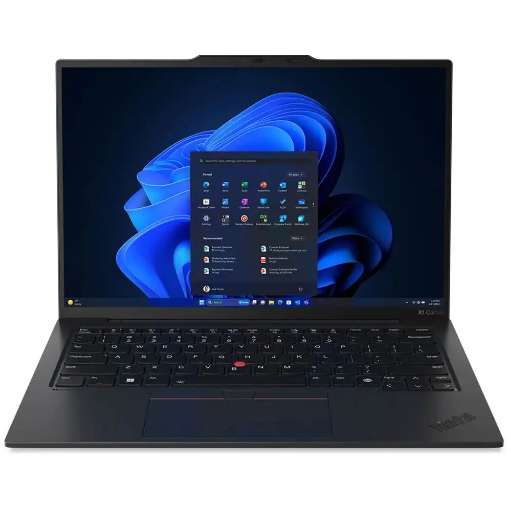لپ تاپ 14 اینچی لنوو مدل ThinkPad X1 Carbon Gen 12-Core Ultra 7 155H-32GB LPDDR5X 6400MHz-2TB SSD-Touch-Backlit-W Pro - کاستوم شده