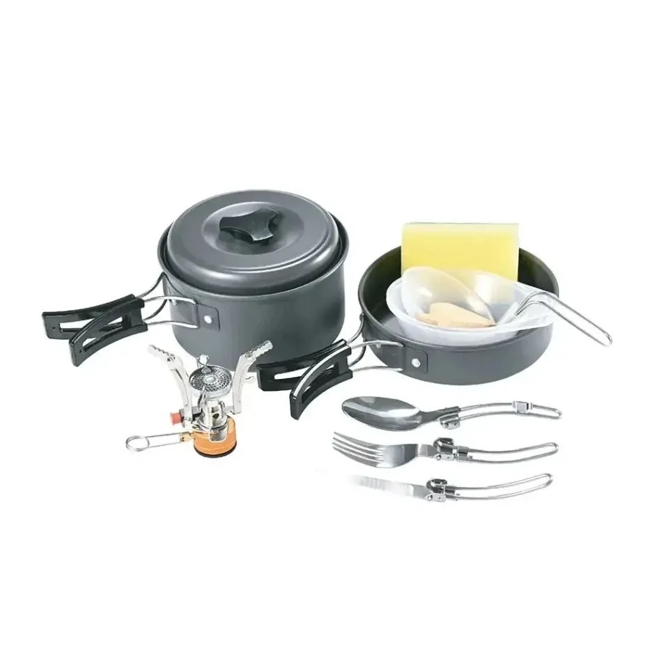 اجاق و ظرف سفری گرین لاین مدل GN10N1COOKBK