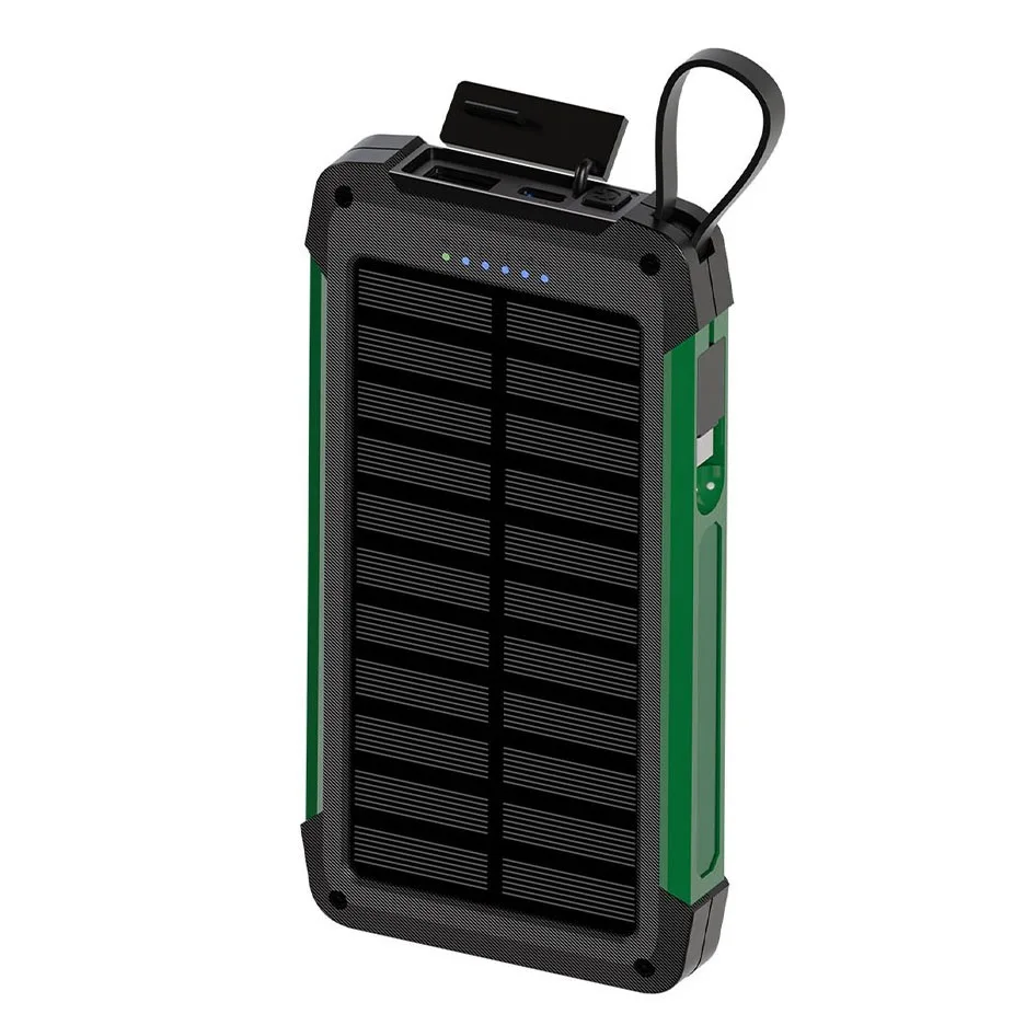 پاوربانک 22.5 وات گرین لاین مدل GL-PX80 ظرفیت 10000 میلی‌آمپرساعت