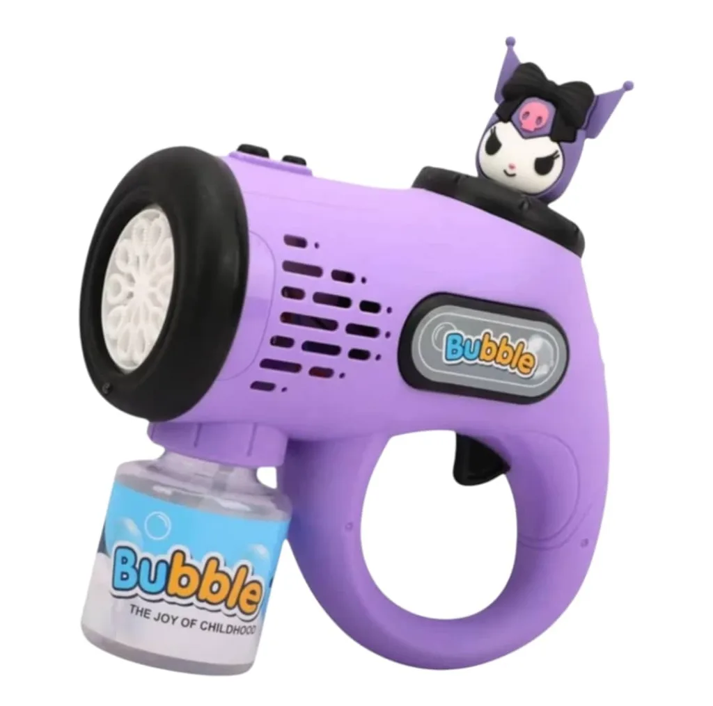 حباب ساز مدل  تفنگی مخزن دار طرح کرومی کد KUROMI GUN 123