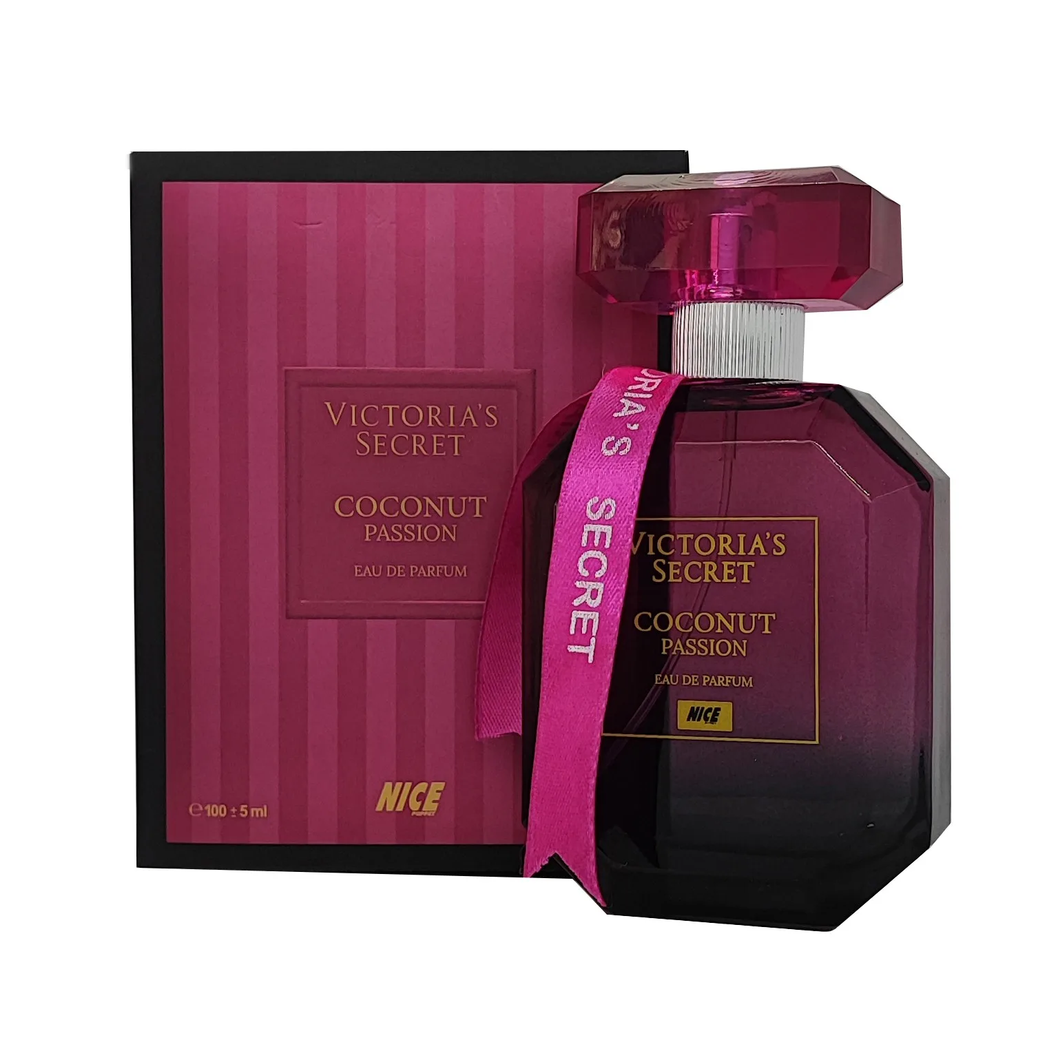 ادوپرفیوم زنانه نایس پاپت مدل Victoria Secret Coconut Pasion با رایحه خنک حجم 100 میلی‌لیتر