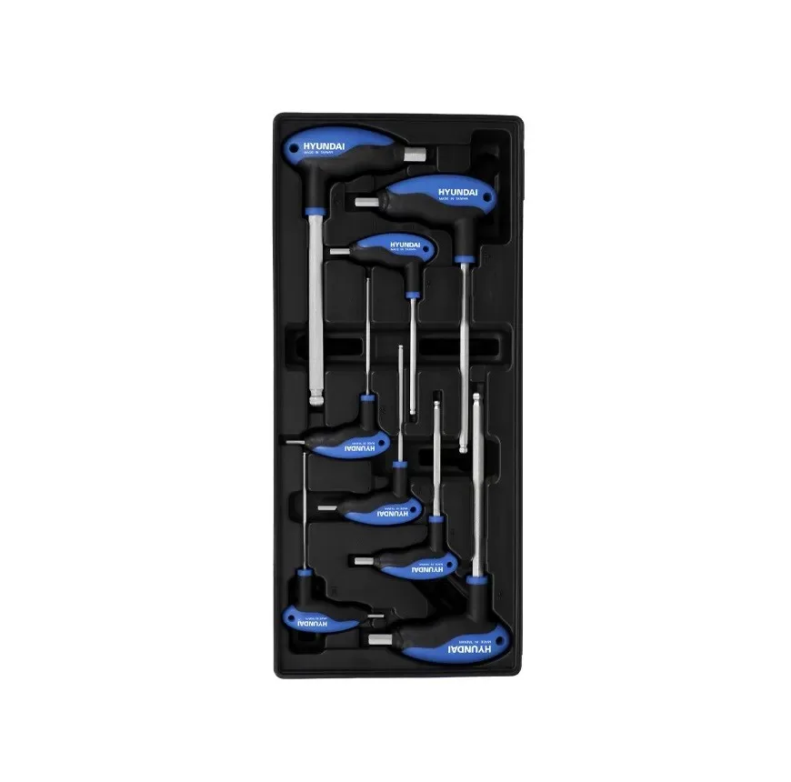 آچار آلن هیوندای  مدل HT-9165 مجموعه 8 عددی