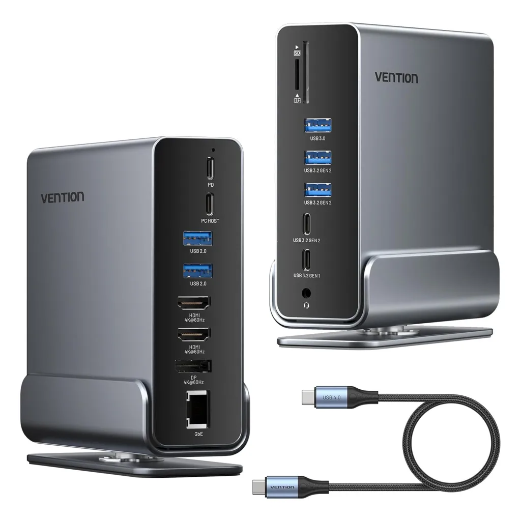 هاب 15 پورت USB-C ونشن مدل TPUH0
