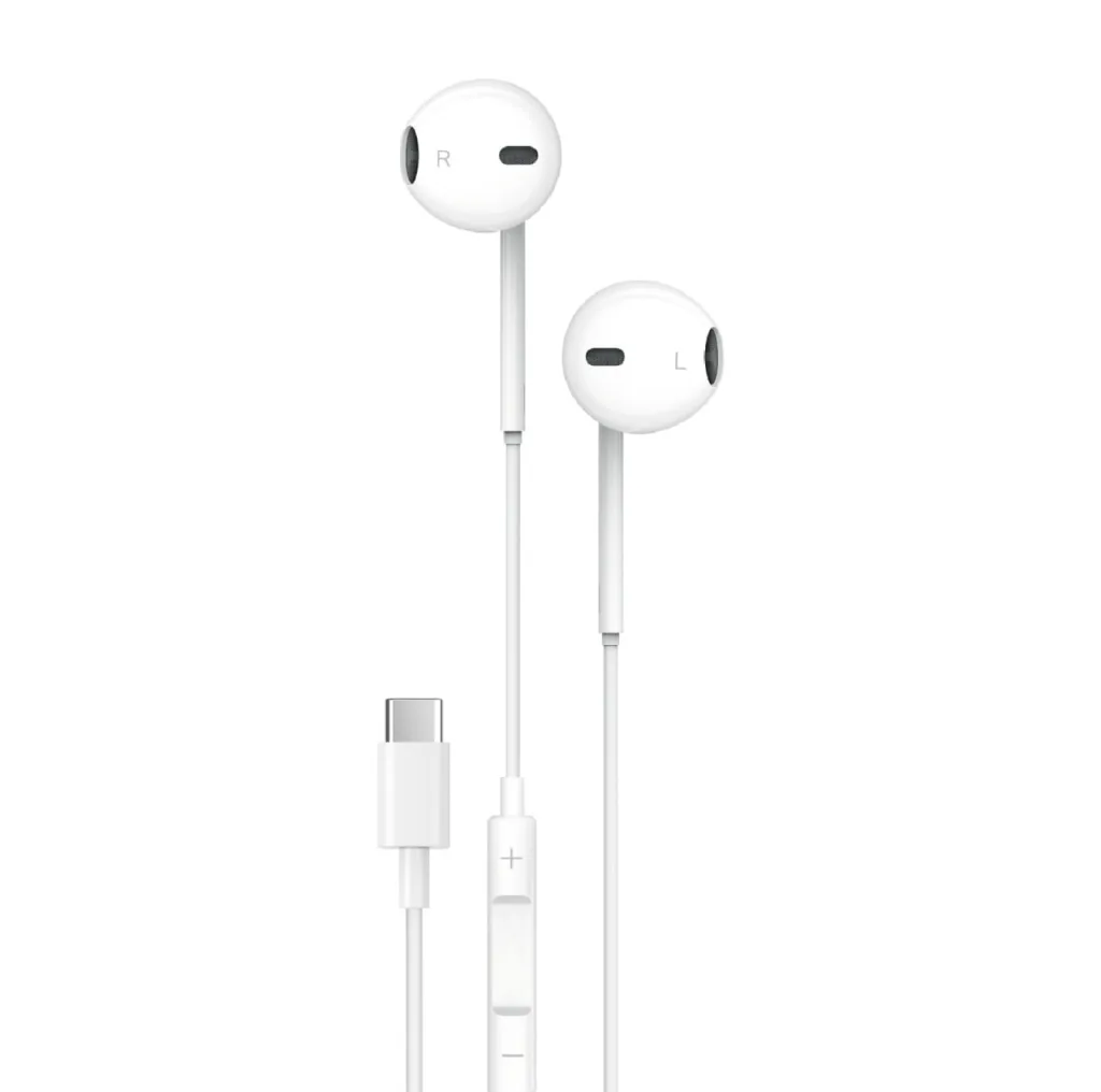 هندزفری سیمی USB-C پرودو مدل Soundtec Stereo Earphone