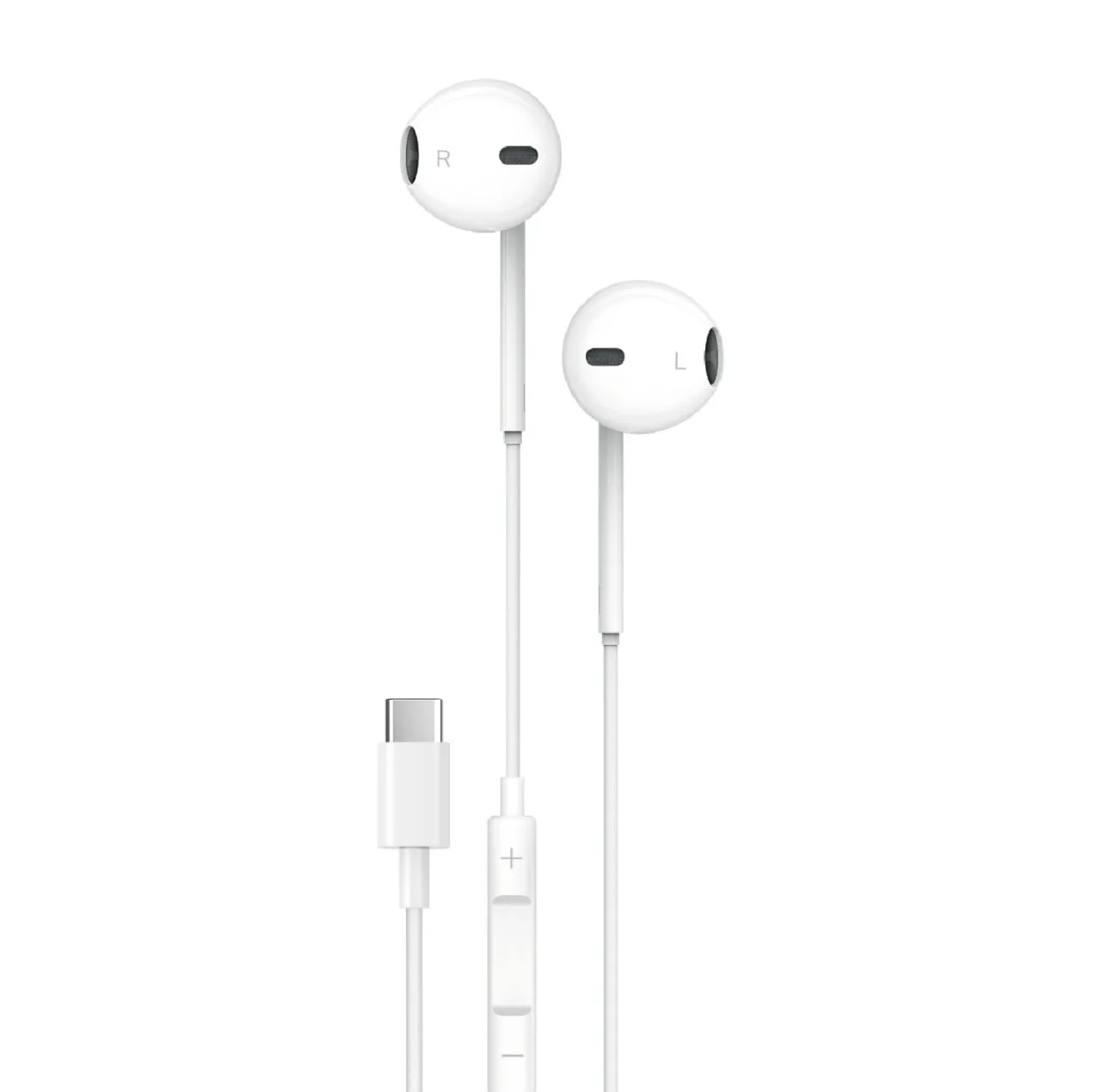 هندزفری سیمی USB-C پرودو مدل Soundtec Stereo Earphone