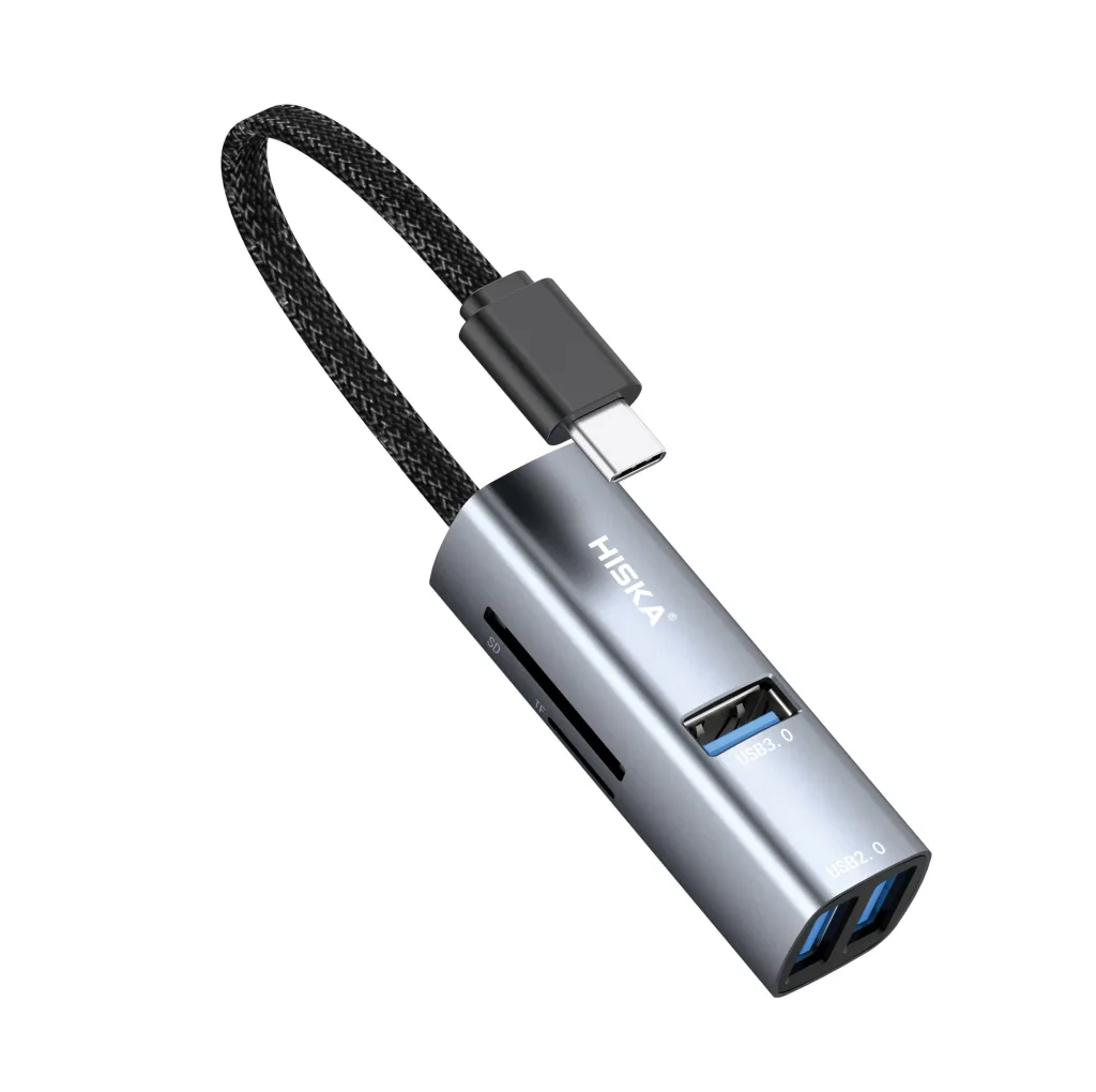 هاب پنج پورت USB-C هیسکا مدل HR-52
