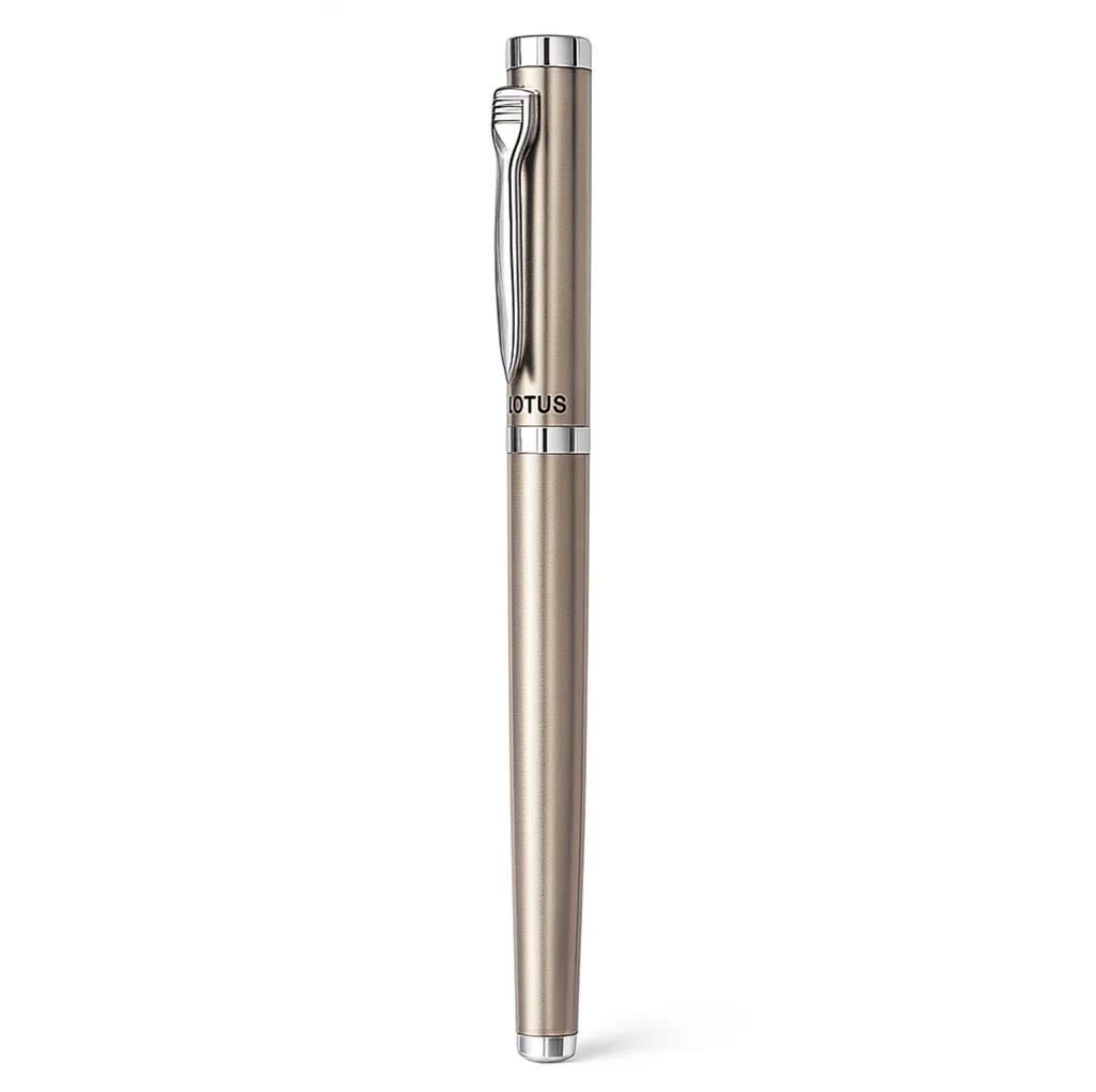 خودنویس لوتوس مدل Steel A کد NO.2 به همراه جوهر