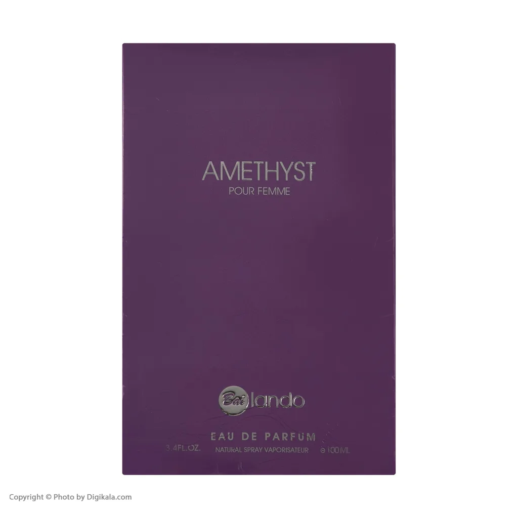 ادو پرفیوم زنانه بایلندو مدل Amethyst حجم 100 میلی لیتر