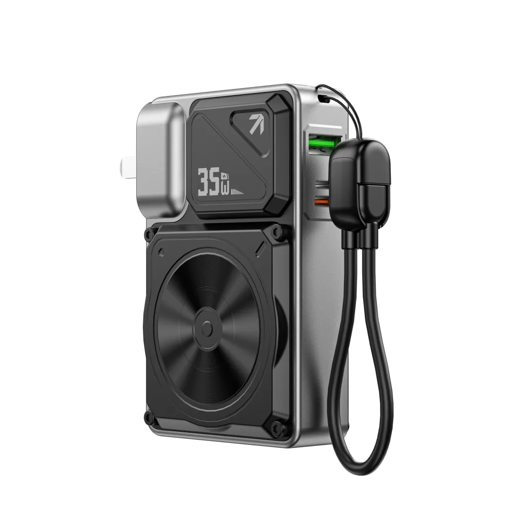 پاوربانک 35 وات ویوو مدل P057 ظرفیت 10000 میلی‌آمپرساعت