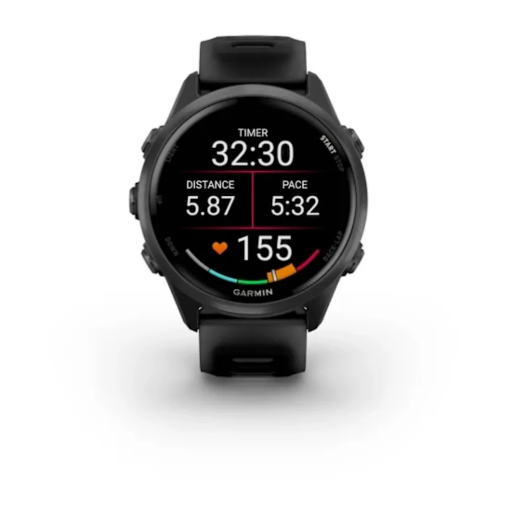 ساعت هوشمند 42 میلیمتری گارمین مدل Forerunner 570 با بند سیلیکونی