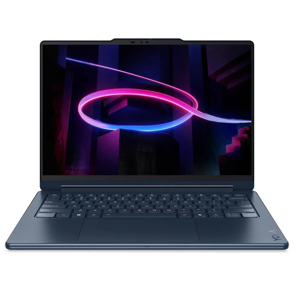 لپ تاپ 14 اینچی لنوو مدل Yoga 9i 2-in-1 14IPH11 Aura Edition-Core Ultra 7 355-32GB LPDDR5X 7467MHz-1TB SSD-2.8K OLED Touch-Backlit-W به همراه قلم