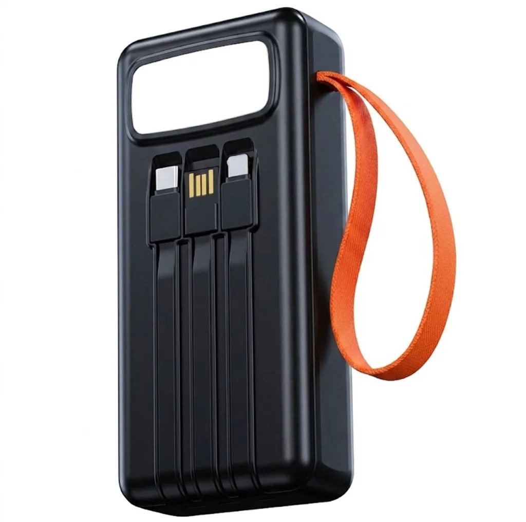 پاوربانک 22.5 وات یوشیتا مدل YP-040 ظرفیت 30000 میلی‌آمپرساعت به همراه کابل USB-A به USB-C