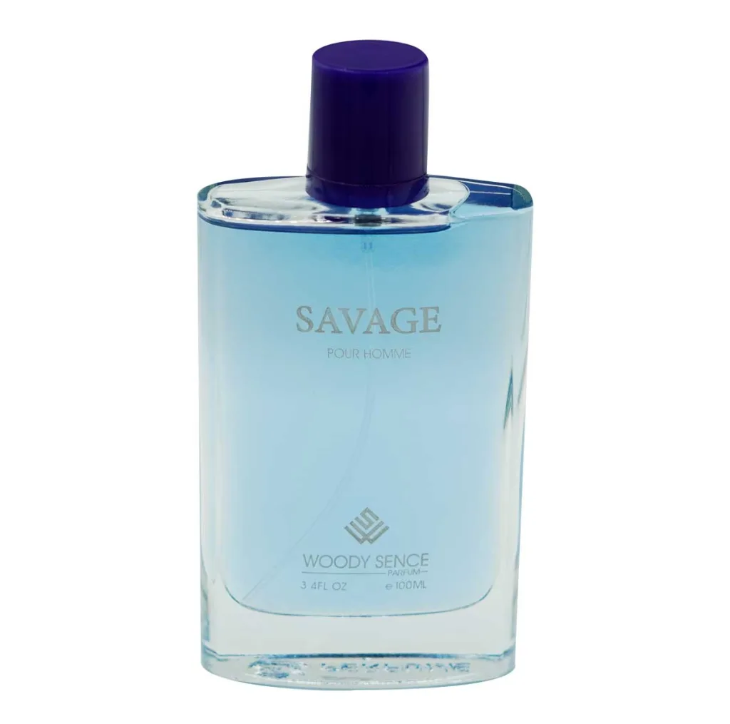 ادو پرفیوم مردانه وودی سنس مدل Savage  حجم 100 میلی لیتر