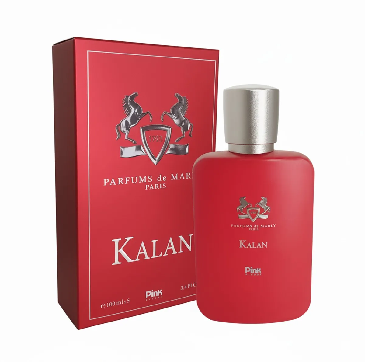 ادو پرفیوم مردانه پینک ویژوآل مدل Kalan کالان با رایحه گرم حجم 100 میلی لیتر