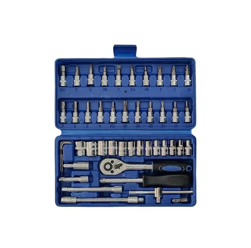 آچار بکس نیو تولز مدل 46pcs مجموعه 46 عددی