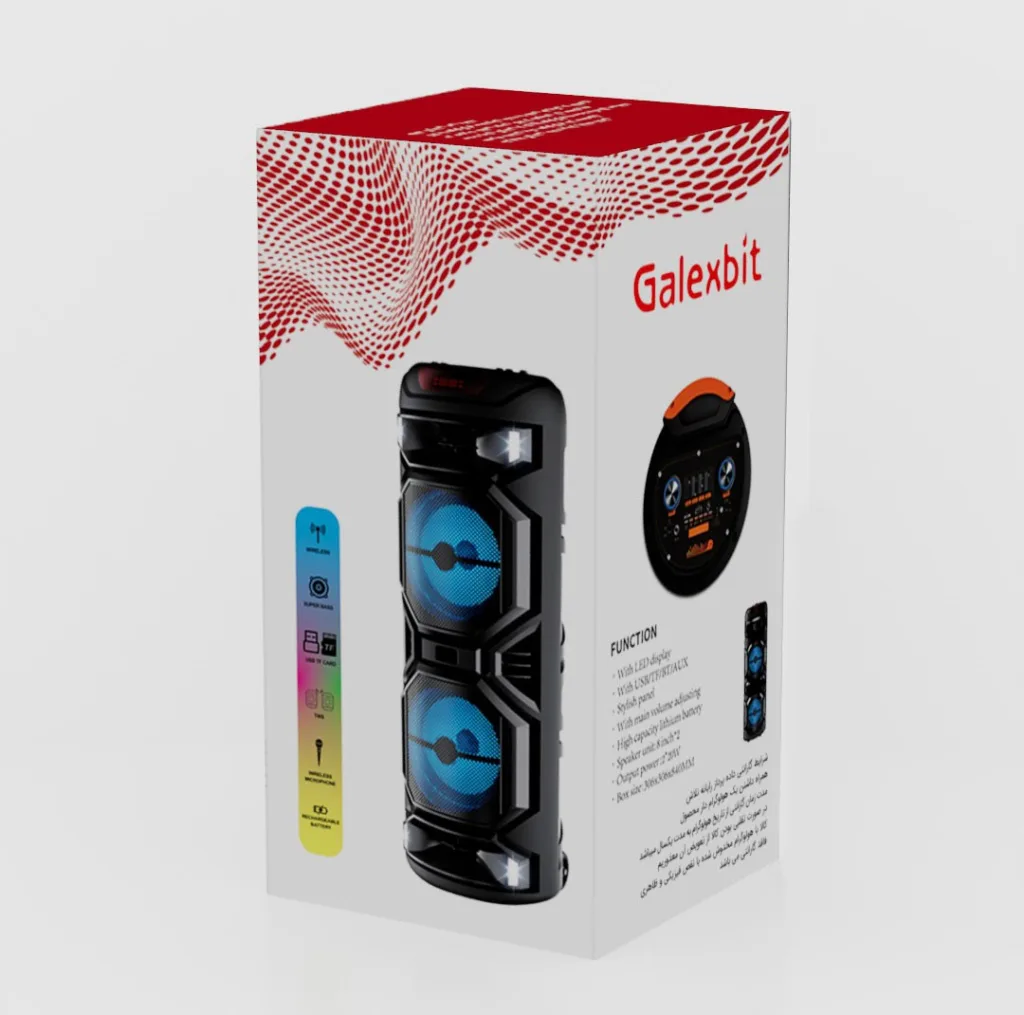 اسپیکر بلوتوثی قابل حمل گلکسبیت مدل GS-D41