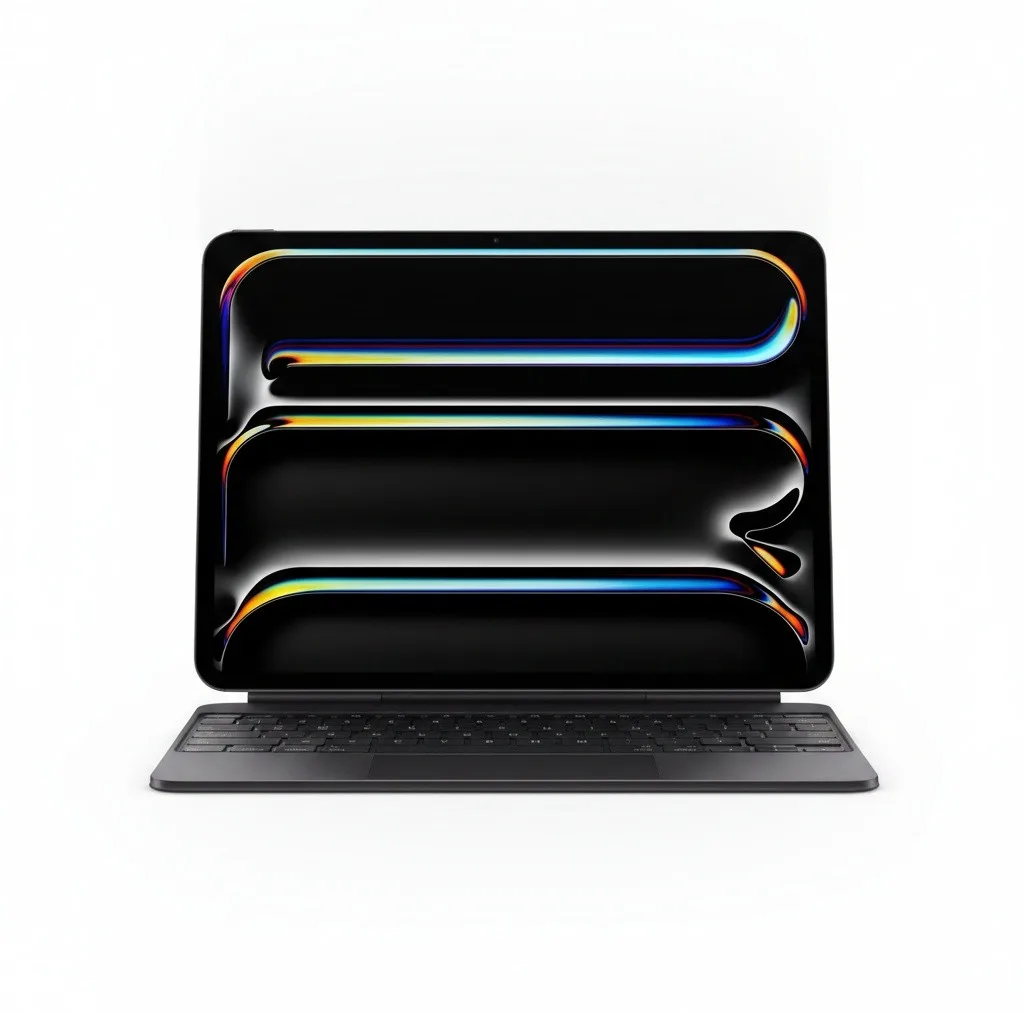 کیبورد تبلت اپل مدل Magic مناسب برای iPad Pro نسل M4 سایز 13 اینچی