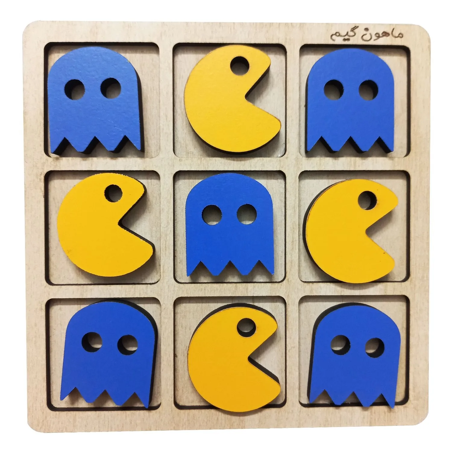 بازی فکری ماهون گیم مدل دوز طرح پکمن کد xo2