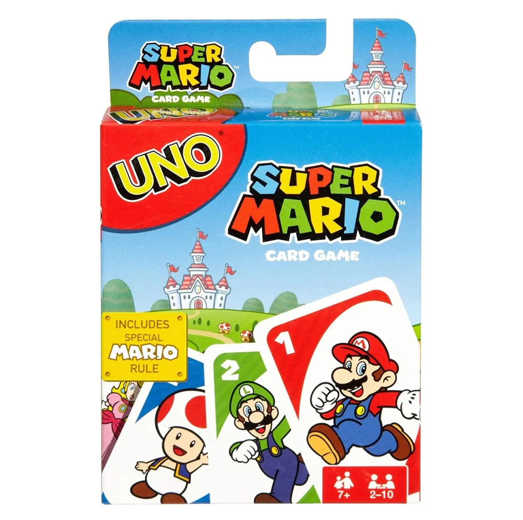 بازی فکری اونو مدل سوپر ماریو طرح Uno Super Mario