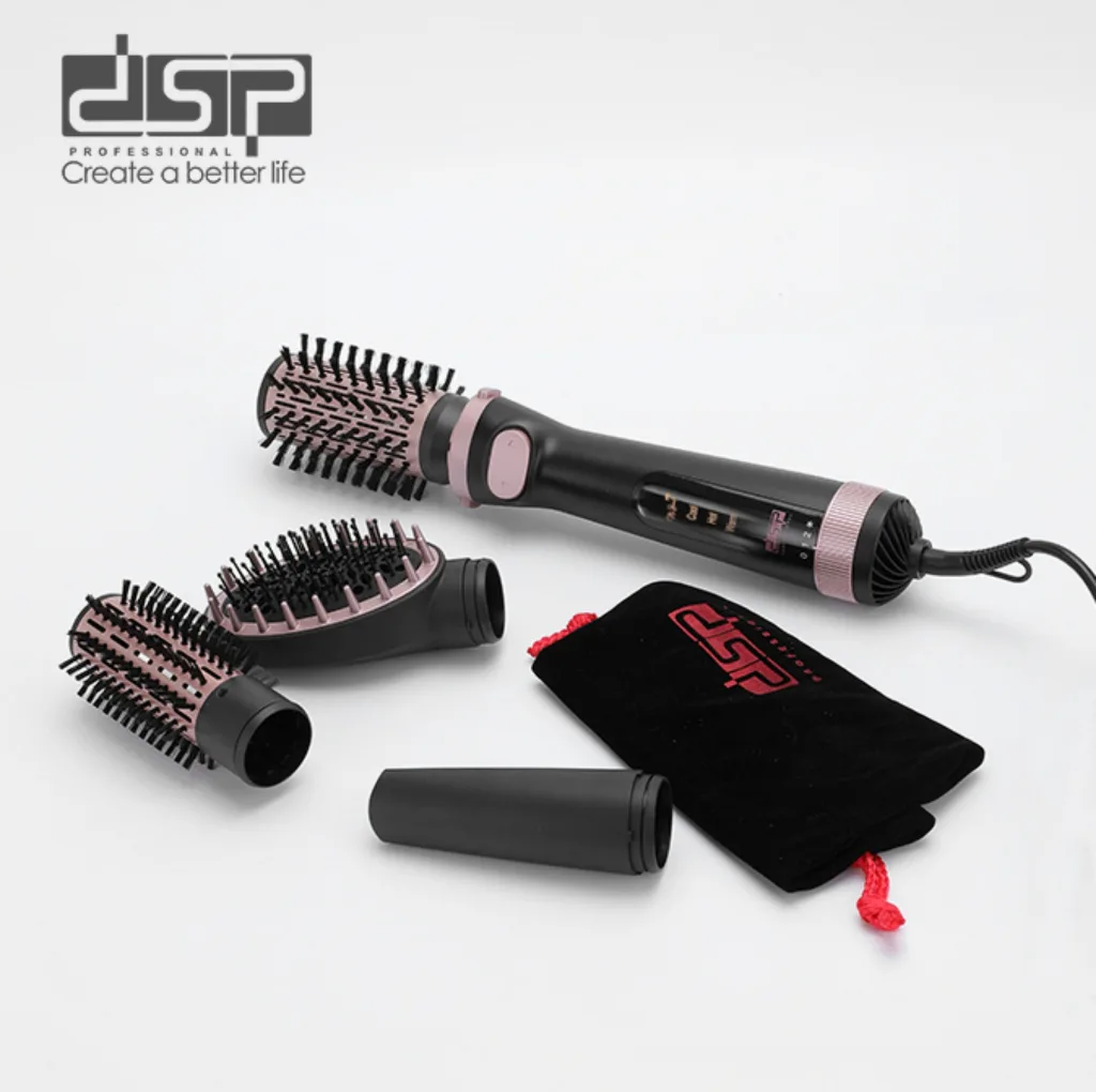 سشوار برسدار چرخشی 1200 وات دی اس پی مدل 50305 4in1