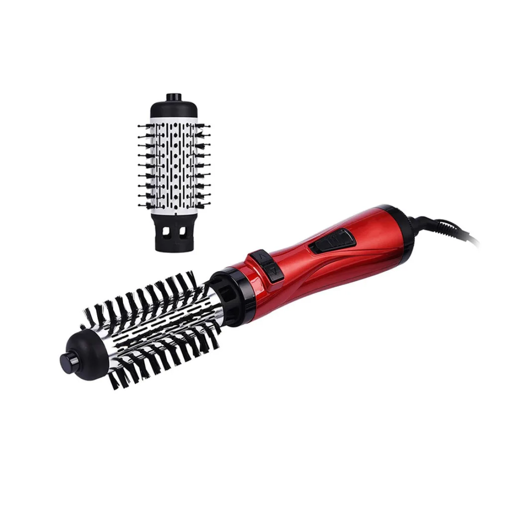 سشوار برس‌دار چرخشی 800 وات جیمی مدل GM-4829، موتور AC، وزن 450 گرم، المنت سرامیک، دارای سری برس‌دار گرد باریک، سری برس‌دار گرد پهن با ویژگی صاف‌کنندگی، حجم‌دهندگی، با قابلیت باد سرد