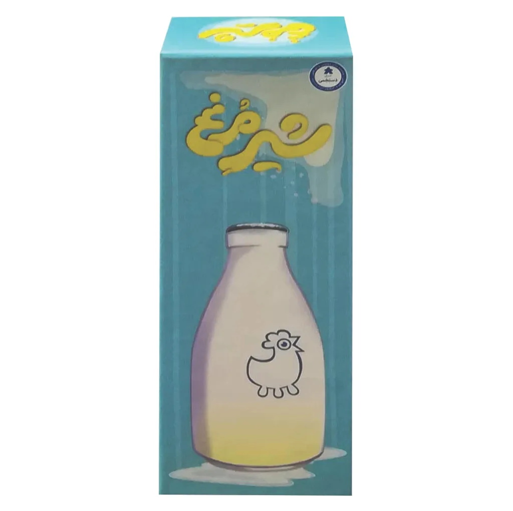 بازی فکری برد گیم مدل شیر مرغ کد 139557 مناسب 8 سال به بالا با تاکتیک مزایده و حراج، قابلیت بازی 3 تا 10 نفر، درجه سختی آسان، شامل 200 کارت مقوایی و زمان بازی کمتر از 30 دقیقه