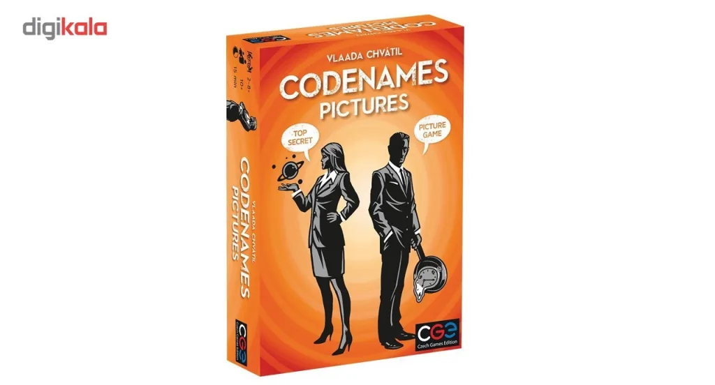 بازی فکری سی جی ای مدل Codenames Pictures