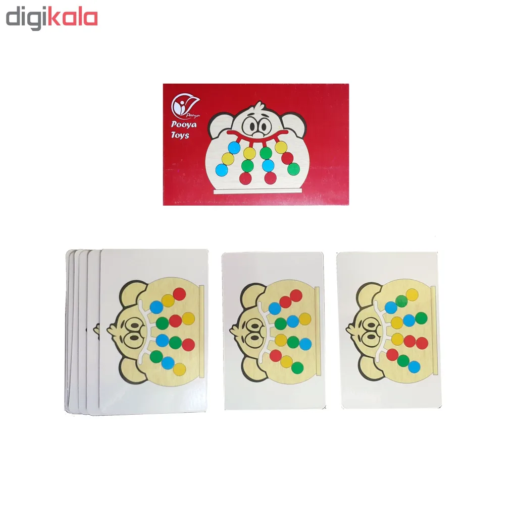 بازی فکری پویاتویز طرح مهره چین کد m76