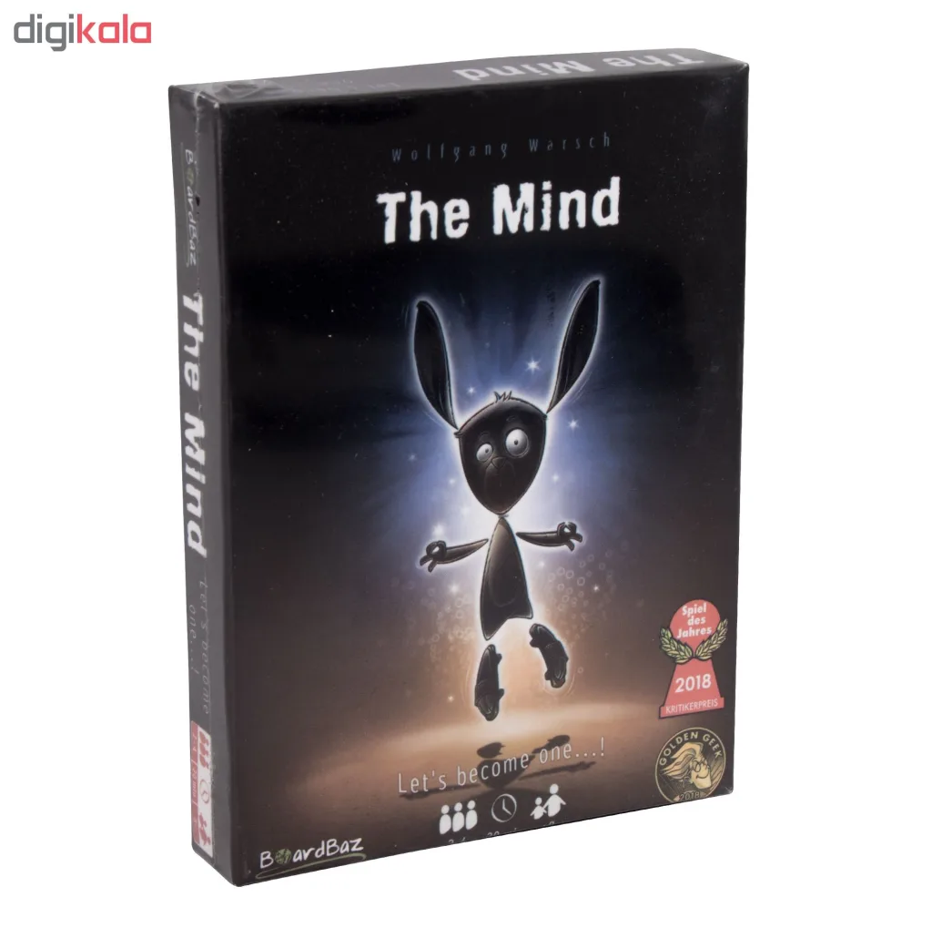 بازی فکری کارتی The mind بدون کلام با 120 کارت، مناسب 4 نفر، تست هوش و تمرکز، نامزد بهترین بازی سال 2018 و برنده جایزه بهترین بازی کارتی از Boardgame geek