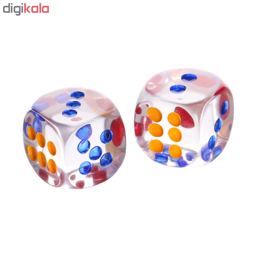 تاس مدل AR 12923 بسته 2 عددی