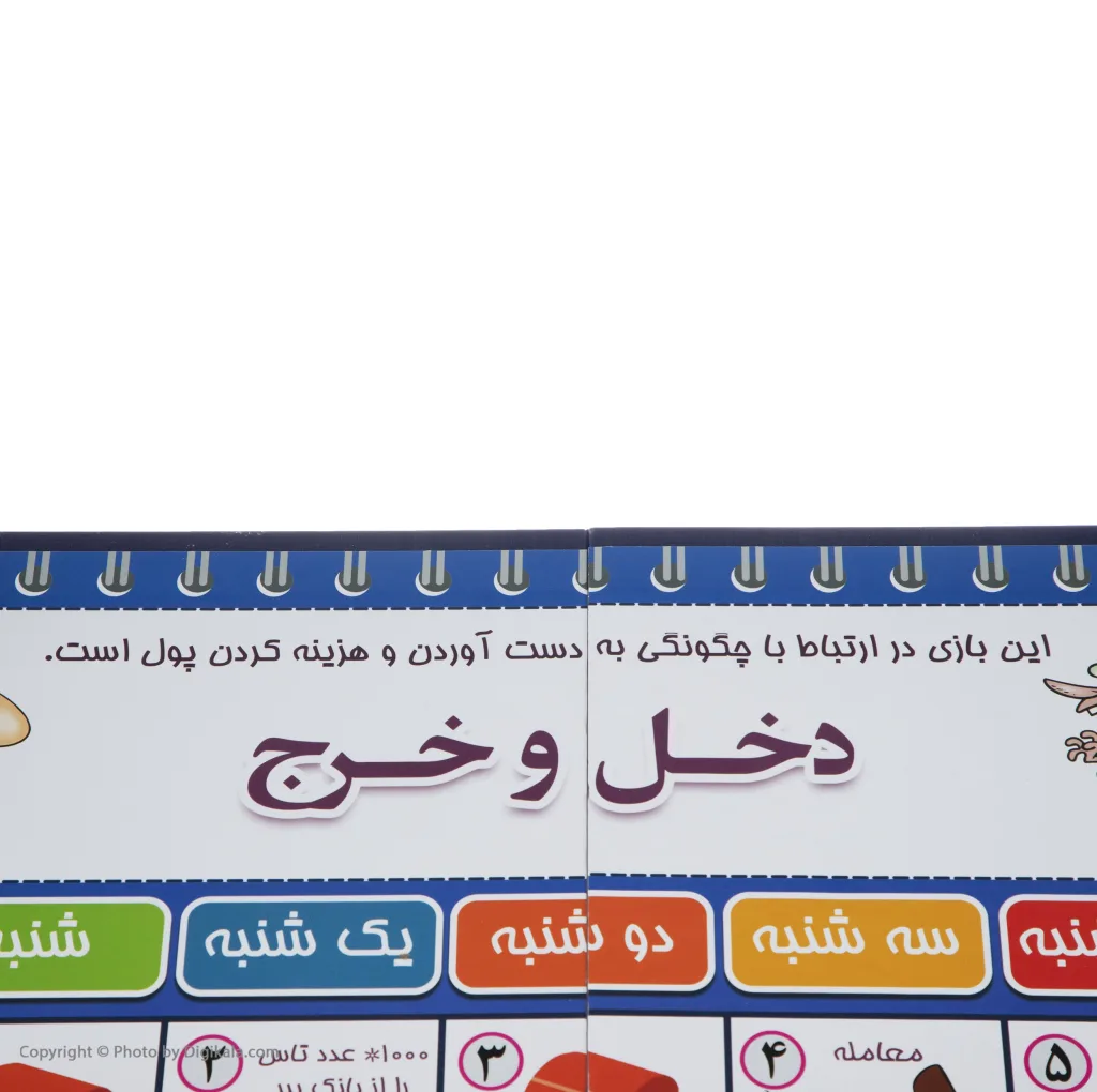 بازی فکری دخل و خرج مدل Prof.D.B