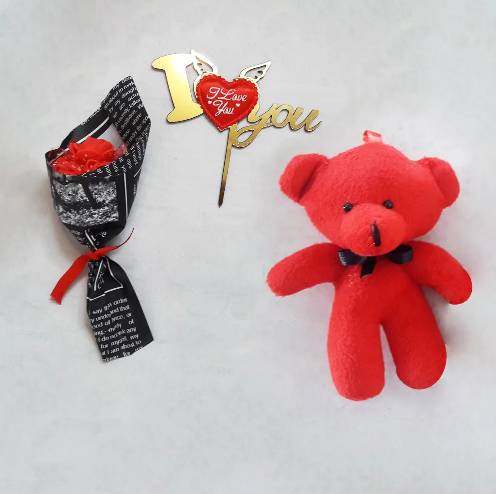 ست هدیه عروسک طرح mag love کد 003