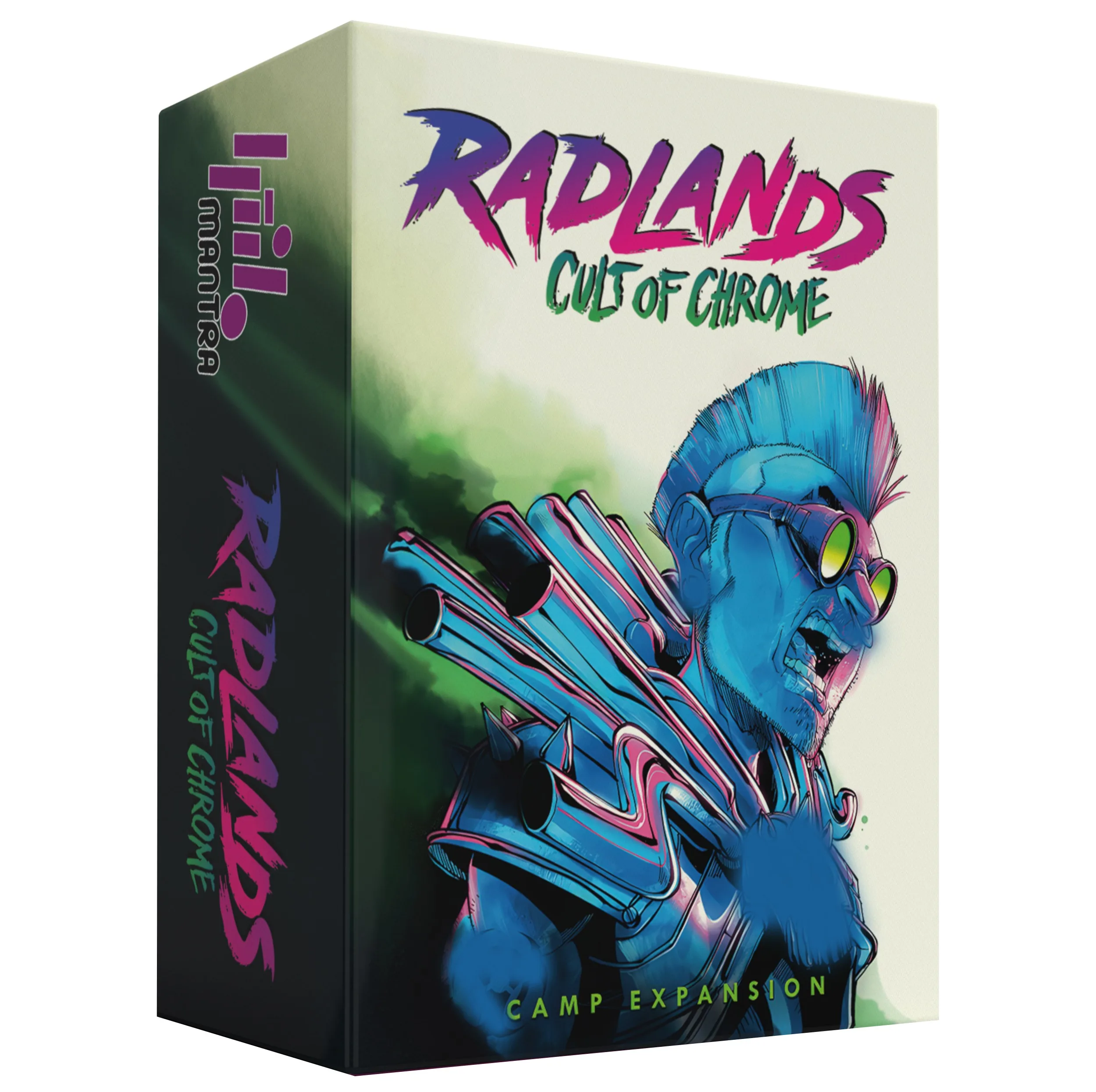 بازی فکری مانترا مدل RADLANDS EXPANSION مناسب سن 12 سال به بالا