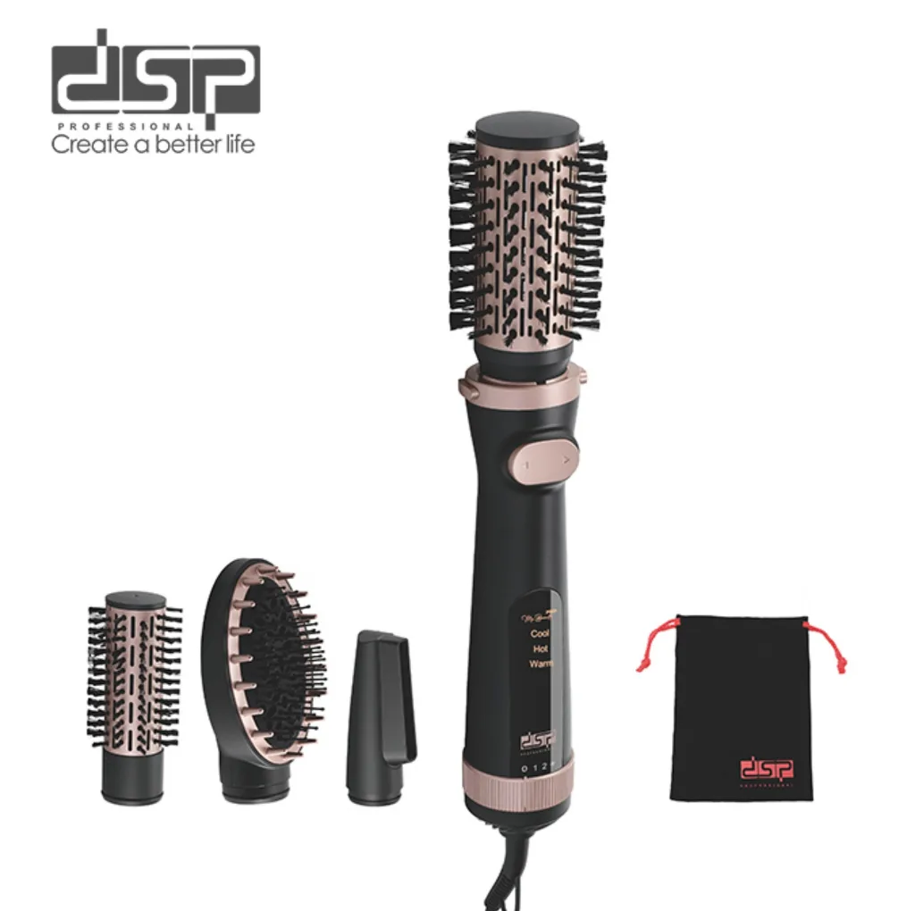 سشوار برسدار چرخشی 1200 وات دی اس پی مدل 50305 4in1