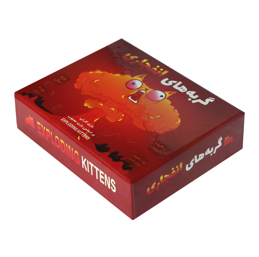 بازی فکری مدل گربه انفجاری کد EXP MKT 89 HD