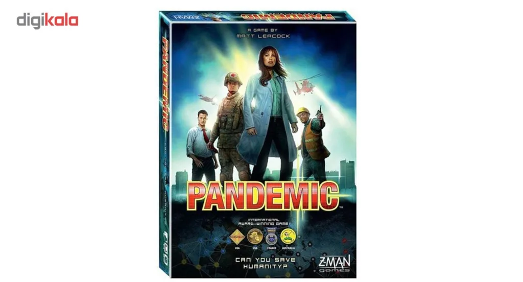 بازی رومیزی زدمن گیمز مدل Pandemic
