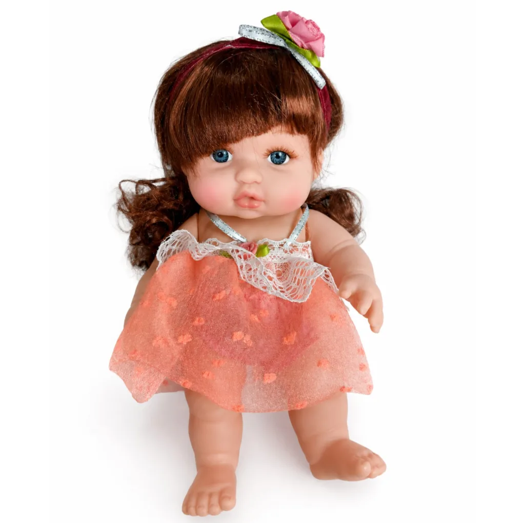 عروسک مدل موزیکال کد B028 دخترانه ارتفاع ۲۵ سانتی متر