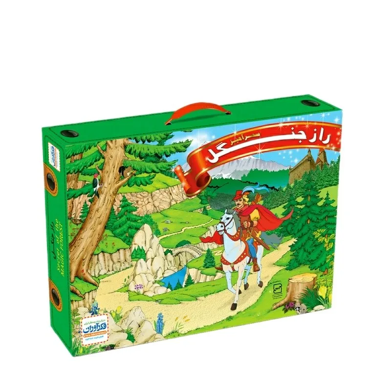 بازی فکری راز جنگل سبک ماجراجویی مناسب گروهی با وزن 800 گرم و ابعاد 250x250x100 میلی‌متر برای تقویت هوش و تمرکز