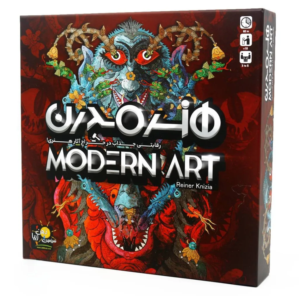 بازی فکری انتشارات ذهن زیبا مدل مدرن آرت (Modern Art)