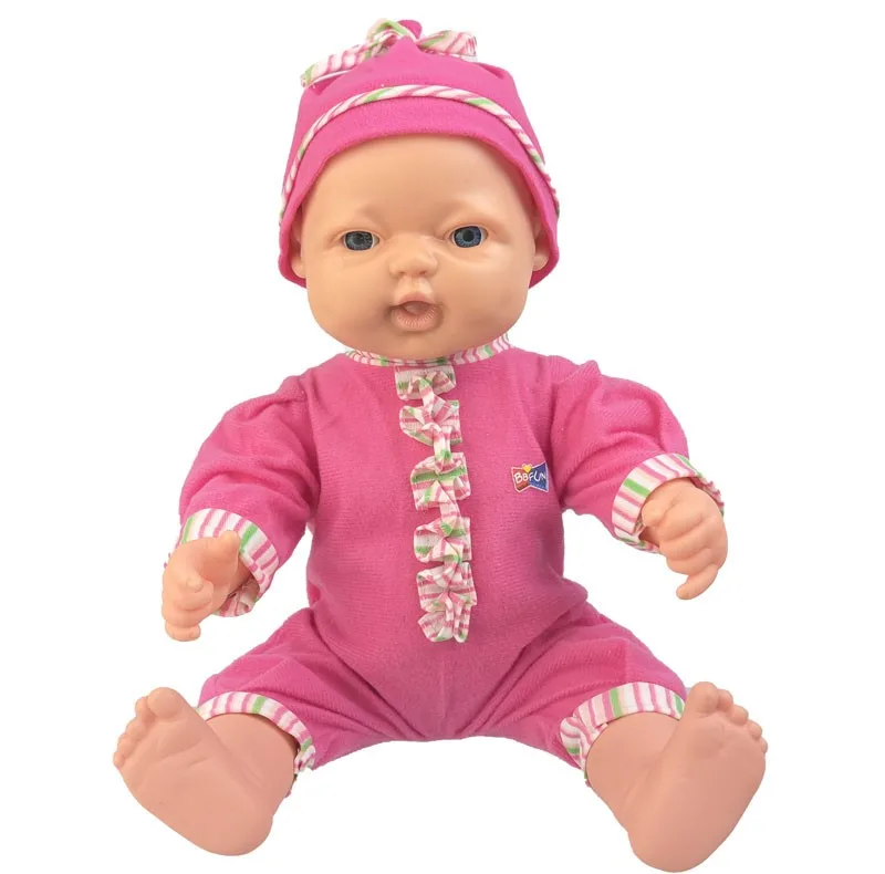 عروسک بلیندا مدل نوزاد شیر خوار Belinda Lovely Baby طرح صورت متحرک ارتفاع 38 سانتی متر