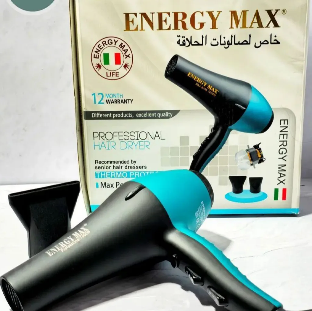 سشوار حرفه ای 2400 وات انرژی مکس مدل EN-8108