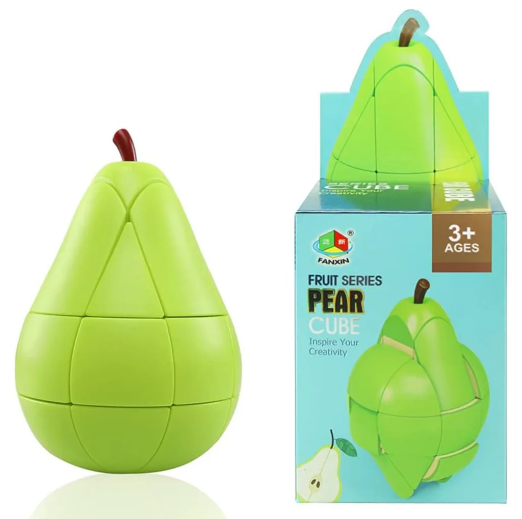 مکعب روبیک فنکسین مدل میوه ای گلابی 3×3 FanXin Fruit cube – Pear